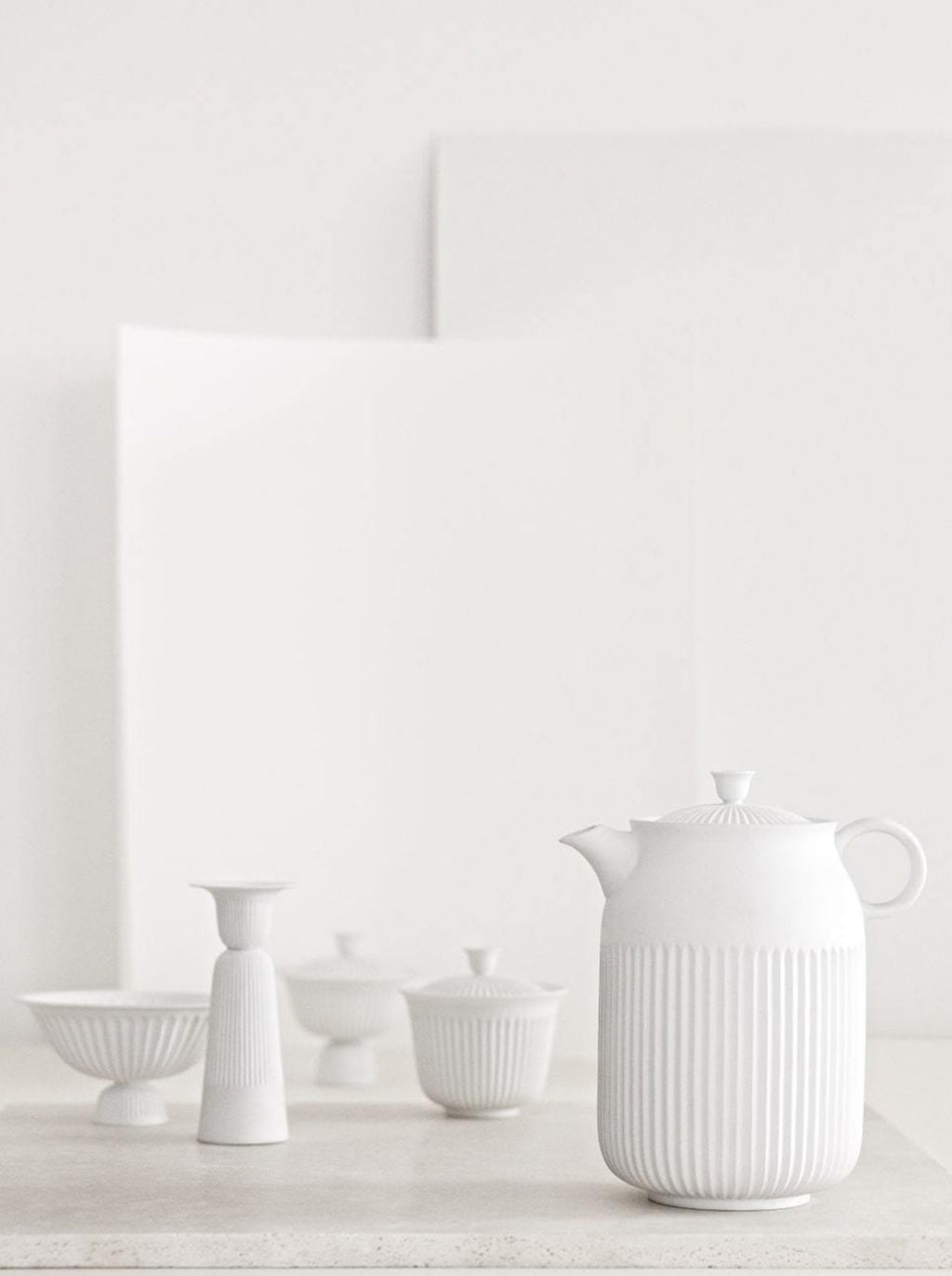 Lyngby Rhombe Chapeau Bowl With Lid, Copenhagen Green, Large