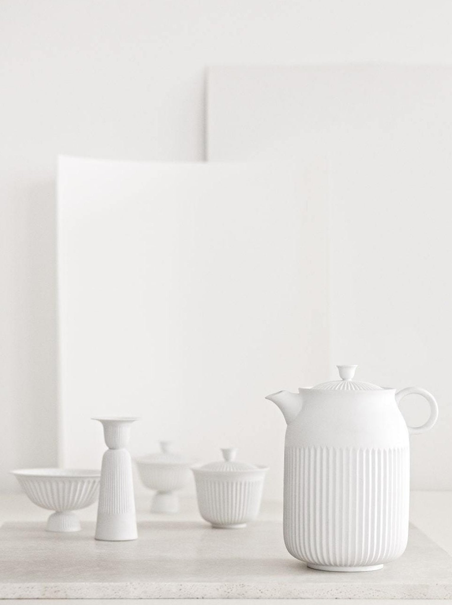 Lyngby Rhombe Chapeau Bowl With Lid, Copenhagen Green, Large