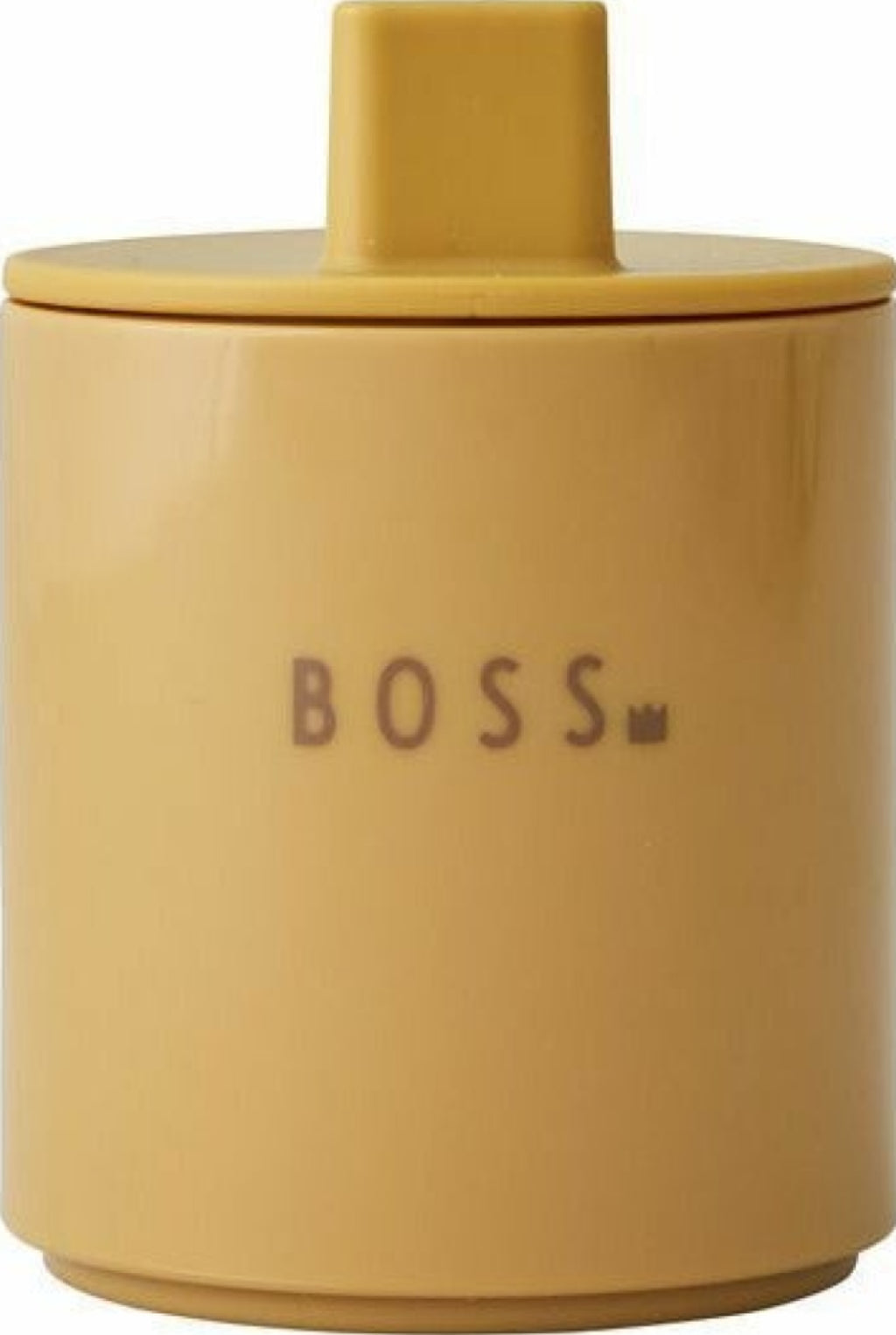 Design Letters Mini Favorite Mug Mustard, Boss