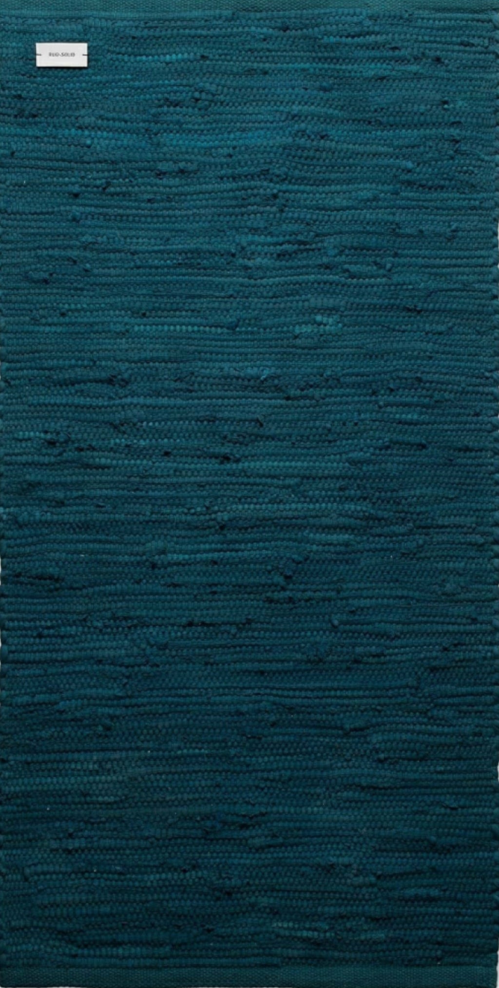 Rug Solid Cotton Rug 60 X 90 Cm, Kerosene