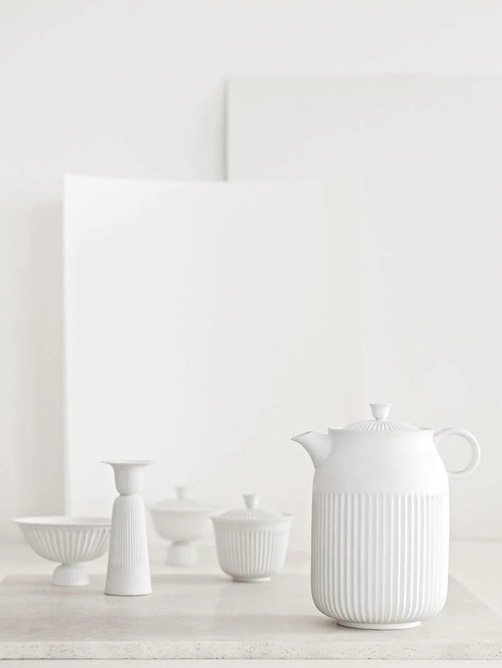 Lyngby Tsé Tea Mug, White