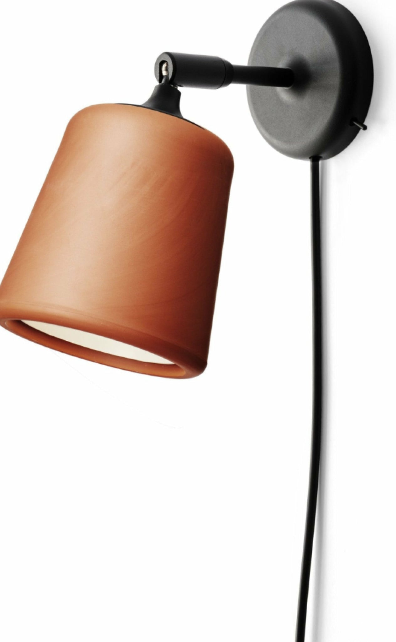 New Works Material Wall Lamp, Orange