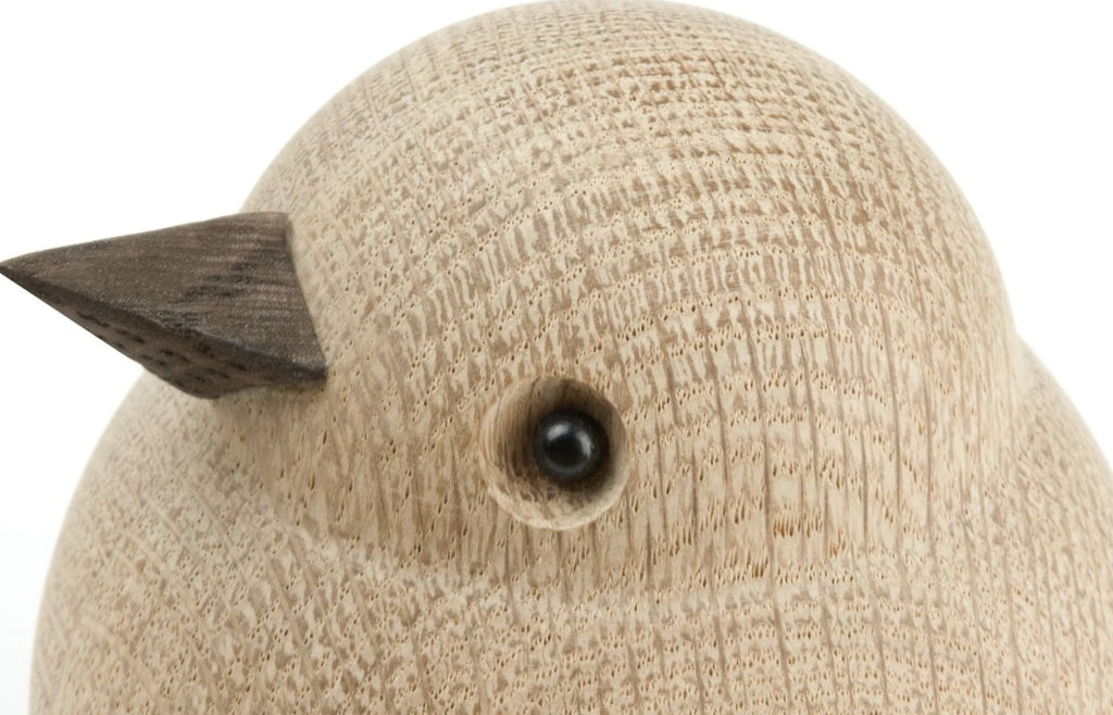 Novoform Design Papa Sparrow Decorative Figure, Natural Oak
