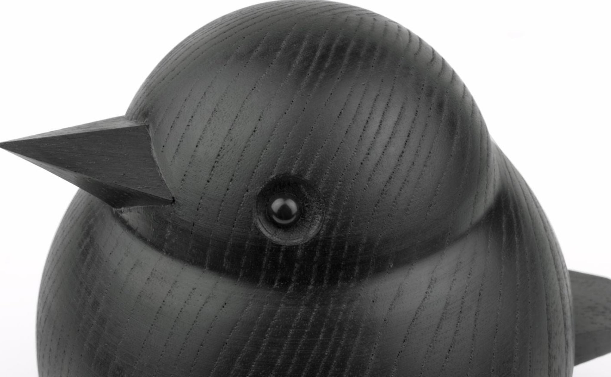 Novoform Design Baby Sparrow Decorative Figure, Black Stained Oak