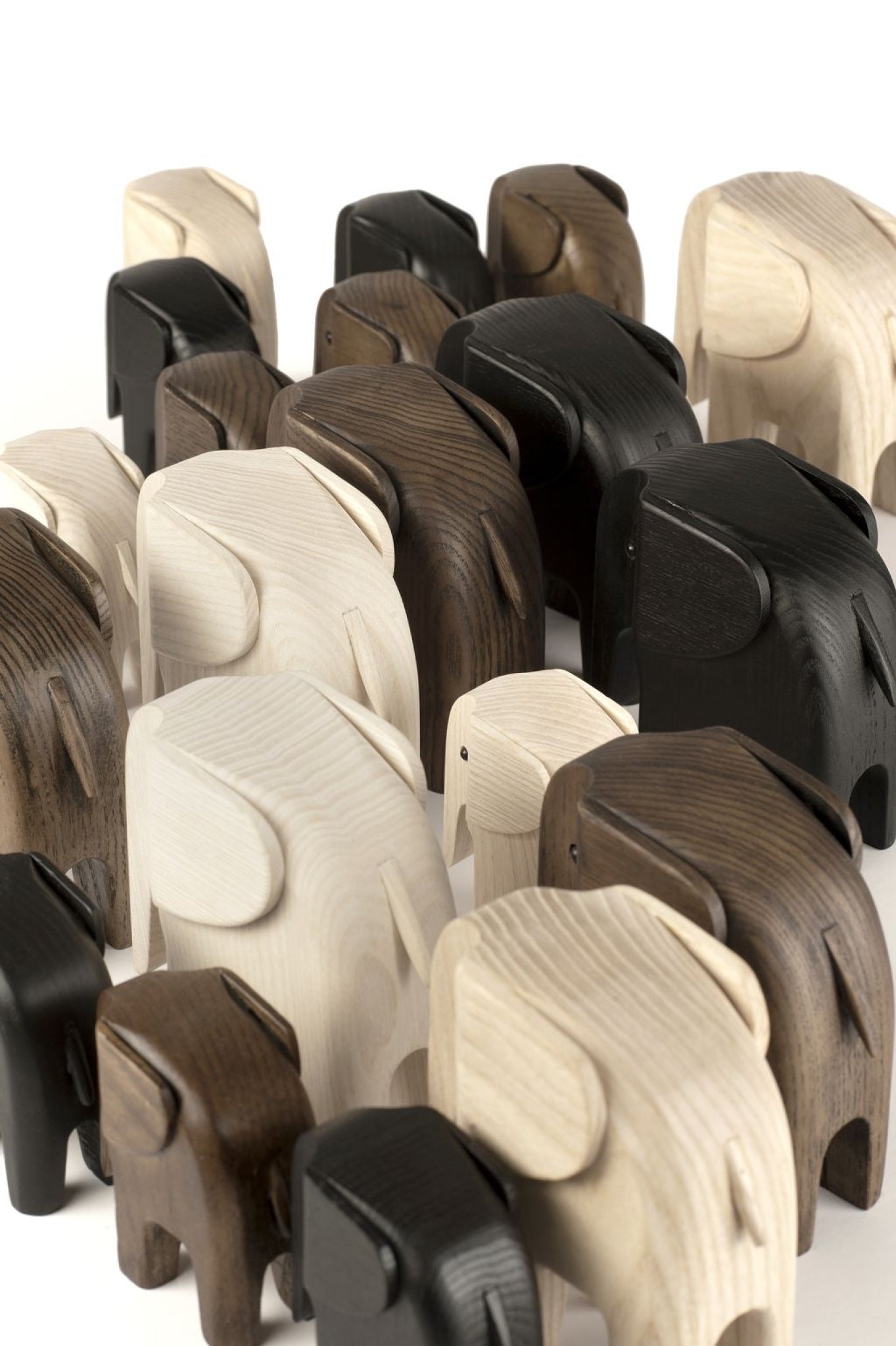 Novoform Design Baby Elephant Decorative Figure, Ash Stained