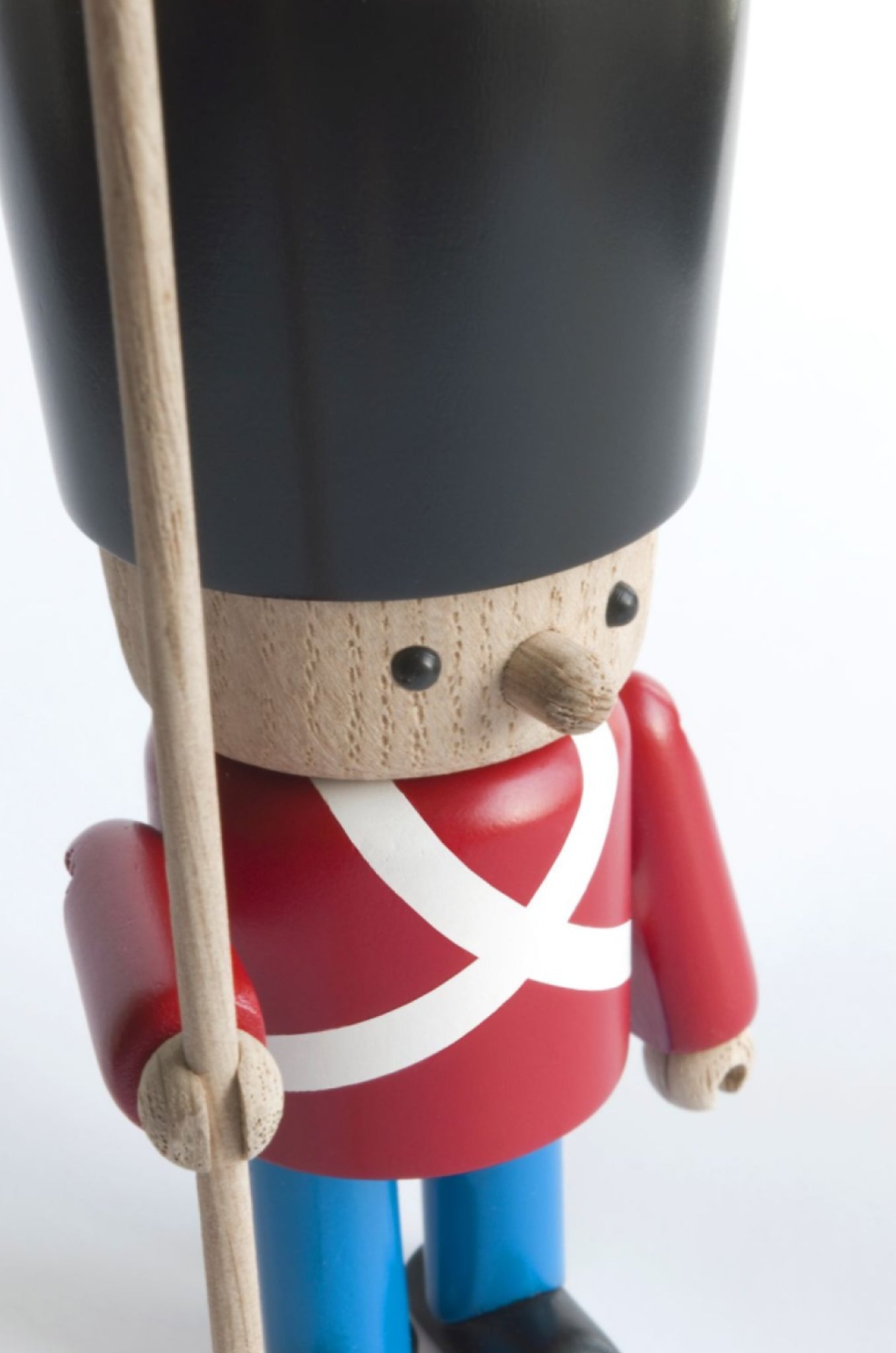 Novoform Design Danish Royal Guard Decorative Figure, Red Uniform
