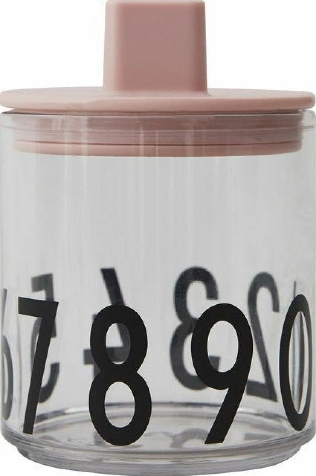 Design Letters Drinking Lid for Drinking Glass & Tritantasen, Nude