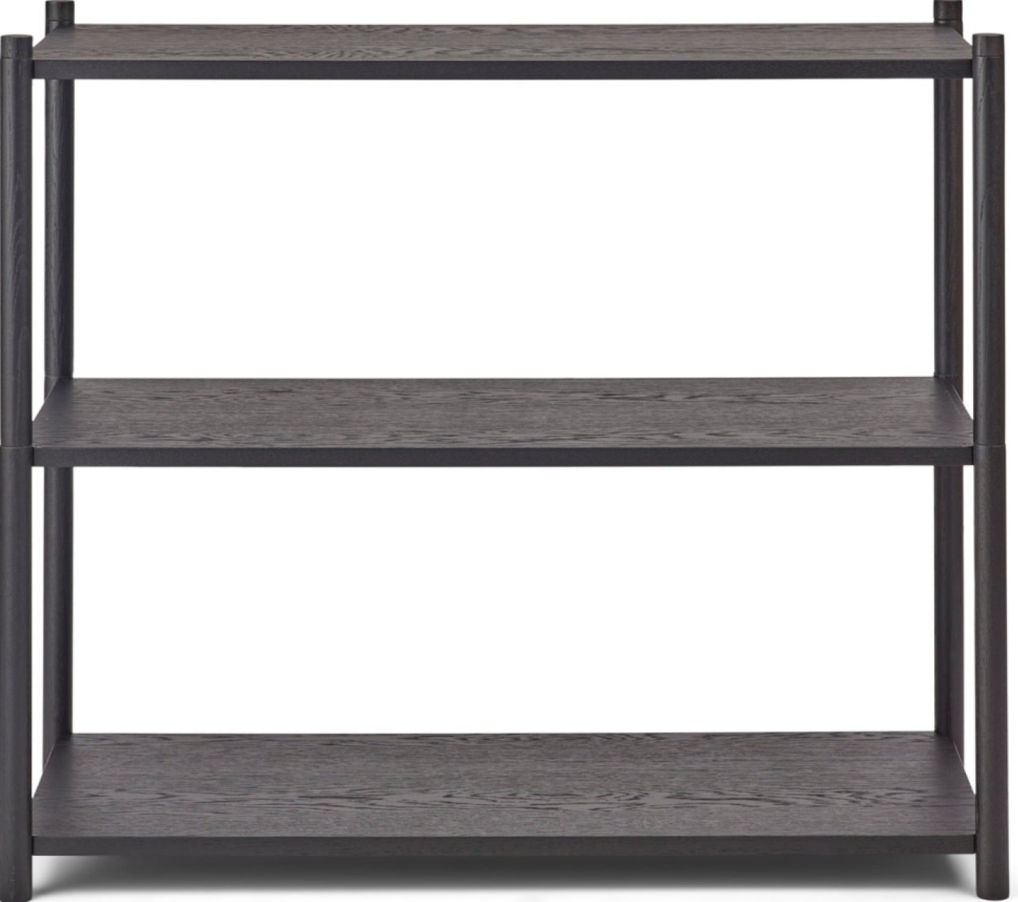 Gejst Sceene Shelf A - Black Oak Modular Bookcase, 42x91x39 cm, 6 kg