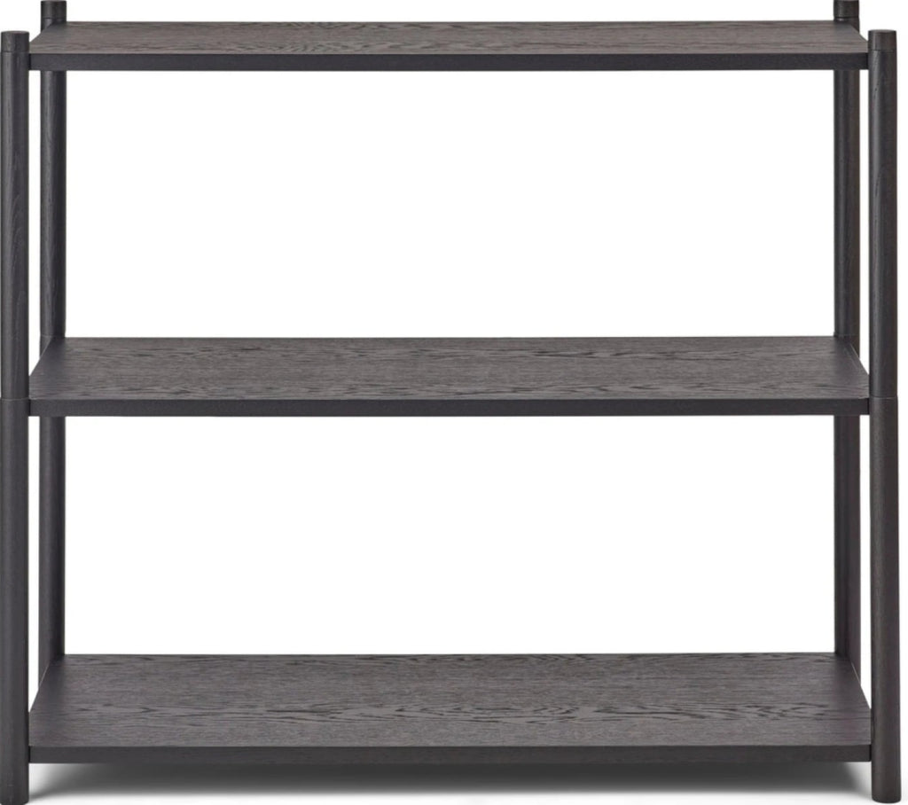 Gejst Sceene Shelf A - Black Oak Modular Bookcase, 42x91x39 Cm, 6 Kg