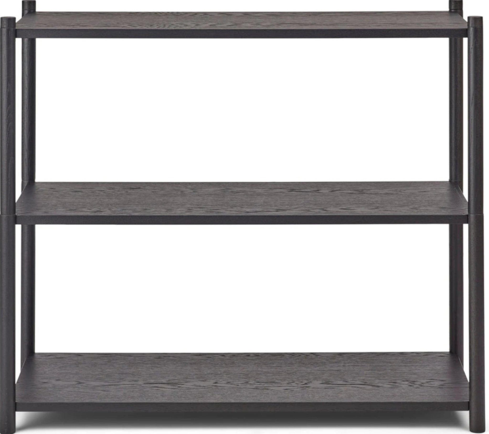 Gejst Sceene Shelf A - Black Oak Modular Bookcase, 42x91x39 Cm, 6 Kg