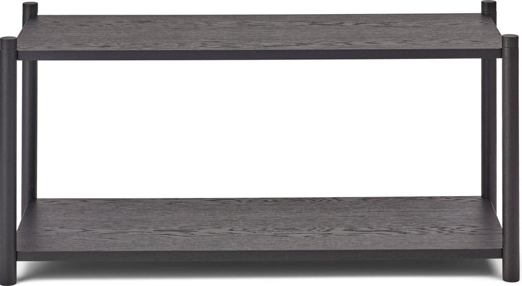Gejst Sceene Shelf F 93 Cm – Black Oak Modular Bookcase For Books