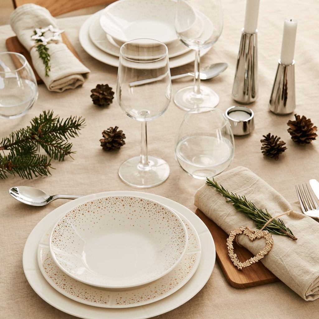 Rosendahl Grand Cru Moments Pasta Plate ø25cm, White With Gold