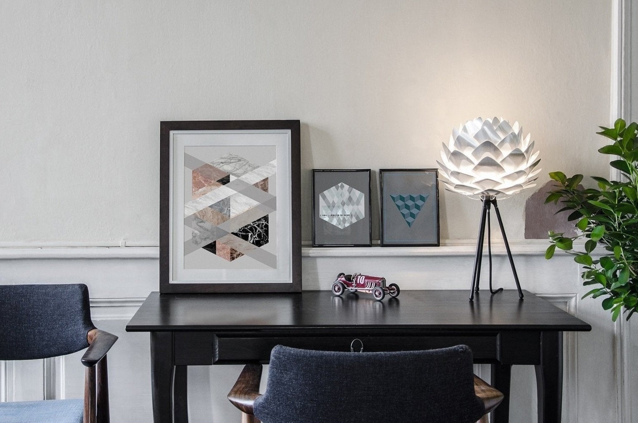 Umage Vita Silvia Lampshade Brushed Stainless Steel, ø45