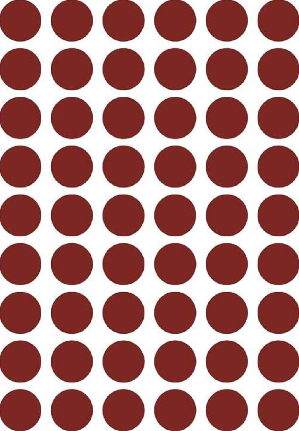 Ferm Living Dots Wallsticker, Red