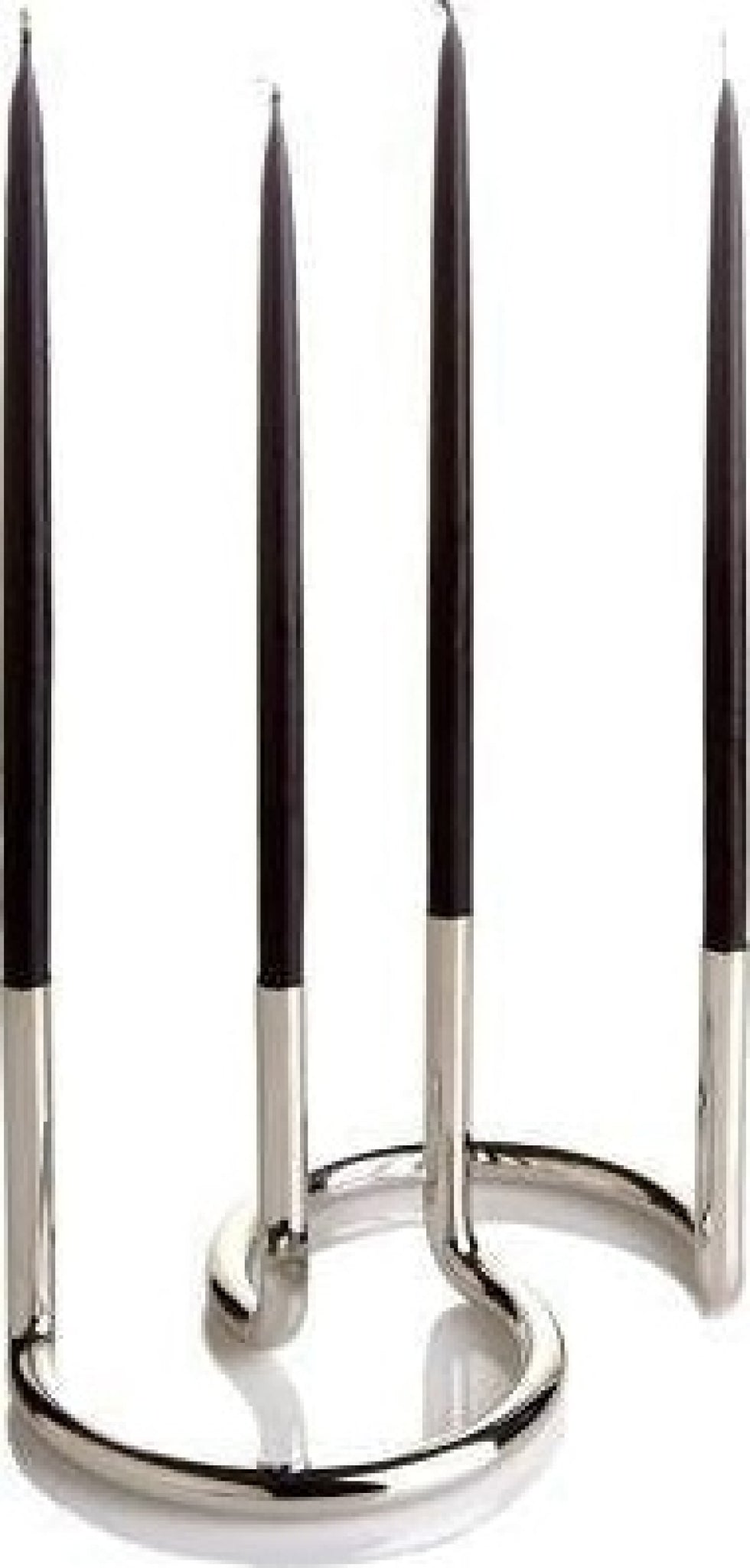 Architectmade Candles For Gemini Candleholder (4 Pcs.), Black