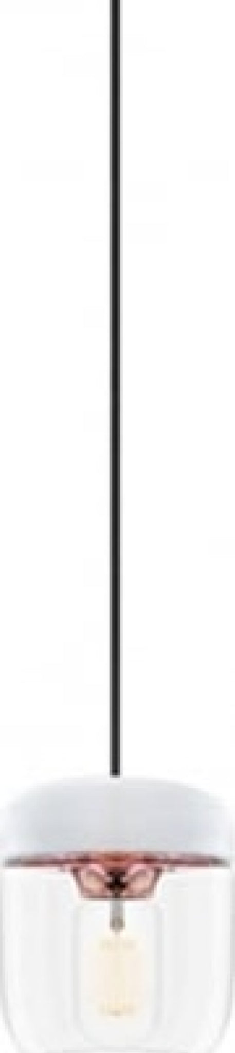 Umage Acorn Lampshade White Polished Copper, ø14