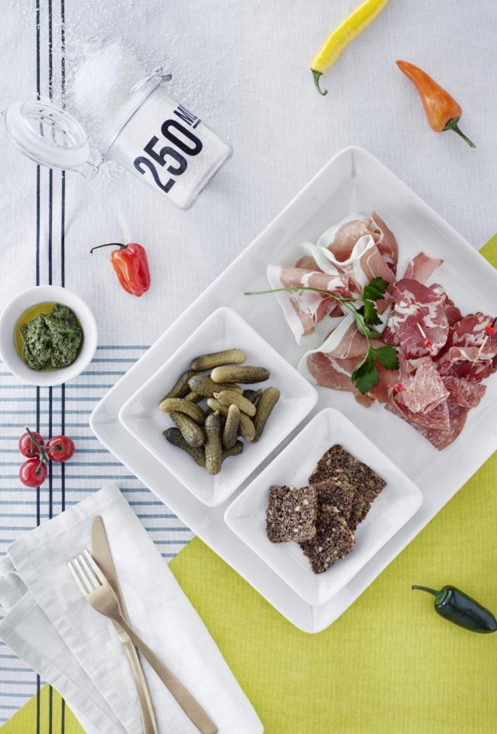 Rosendahl Grand Cru Square Plate, 2 Pcs.