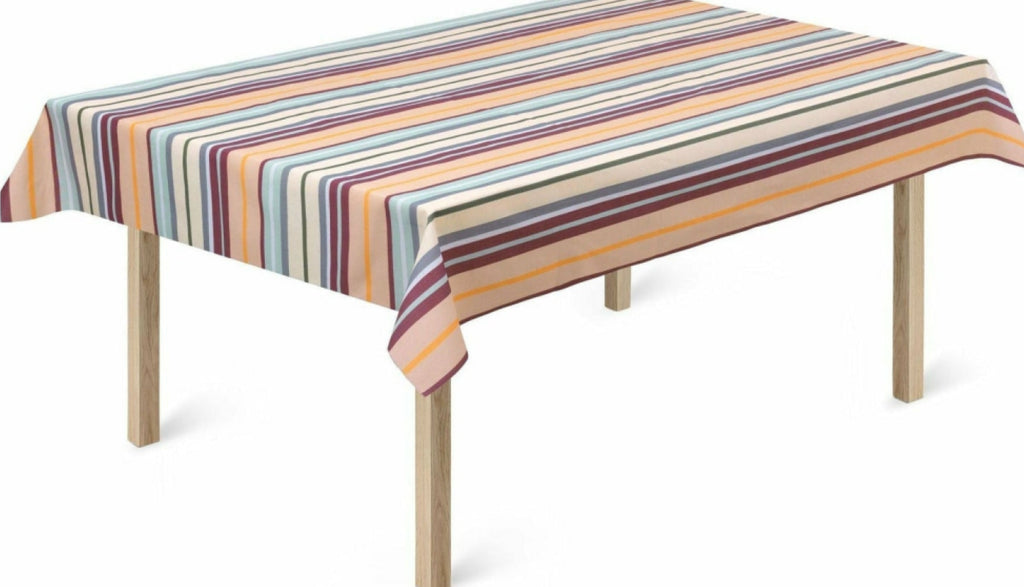 Rosendahl Outdoor Stripes Acrylic Tablecloth 140 Cm, Multi