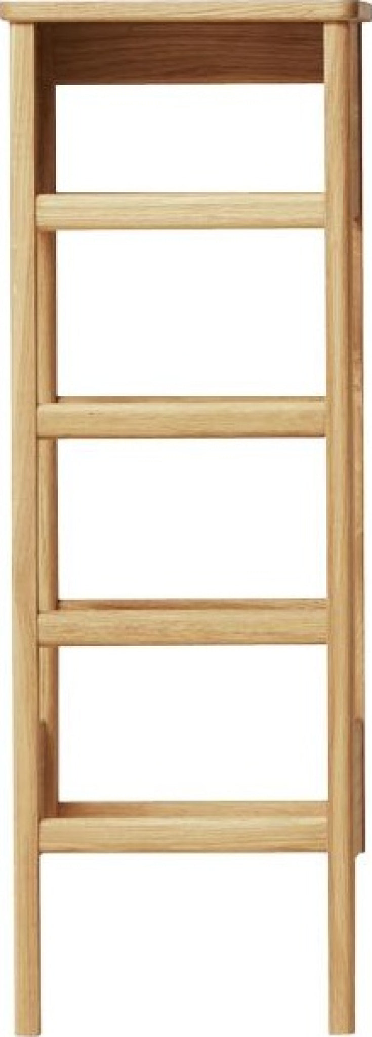 A Line Oak Shoe Rack & Console 35 cm — Wall-Mountable Hallway Organizer