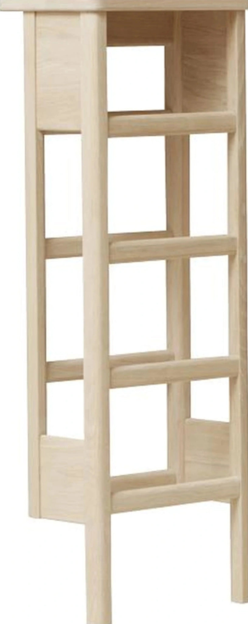 Form & Refine A Line 35cm Shoe Rack — White Oiled Oak Console Table