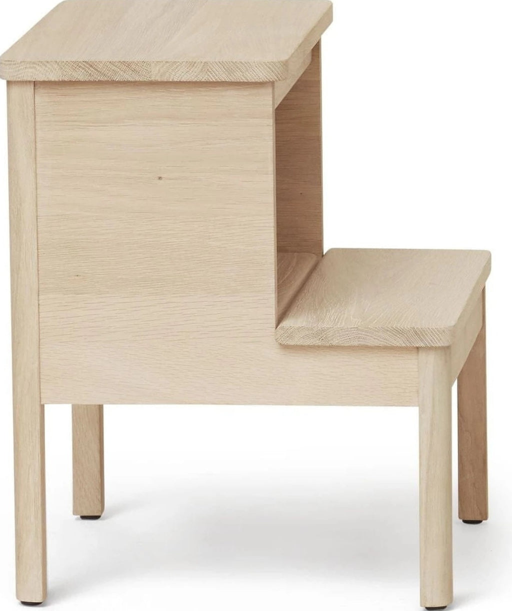 Form & Refine A Line Stepstool — White Oak | 45.5cm Versatile Stool