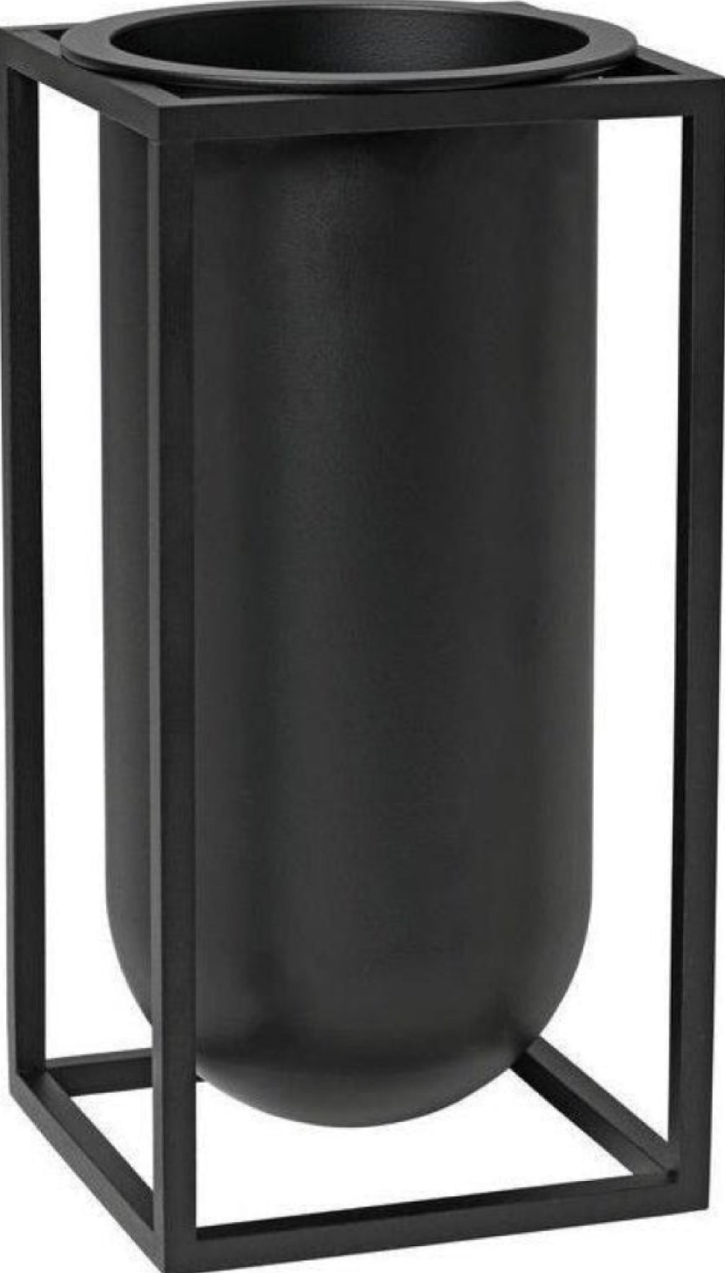 Audo Copenhagen Kubus Vase Lily Black