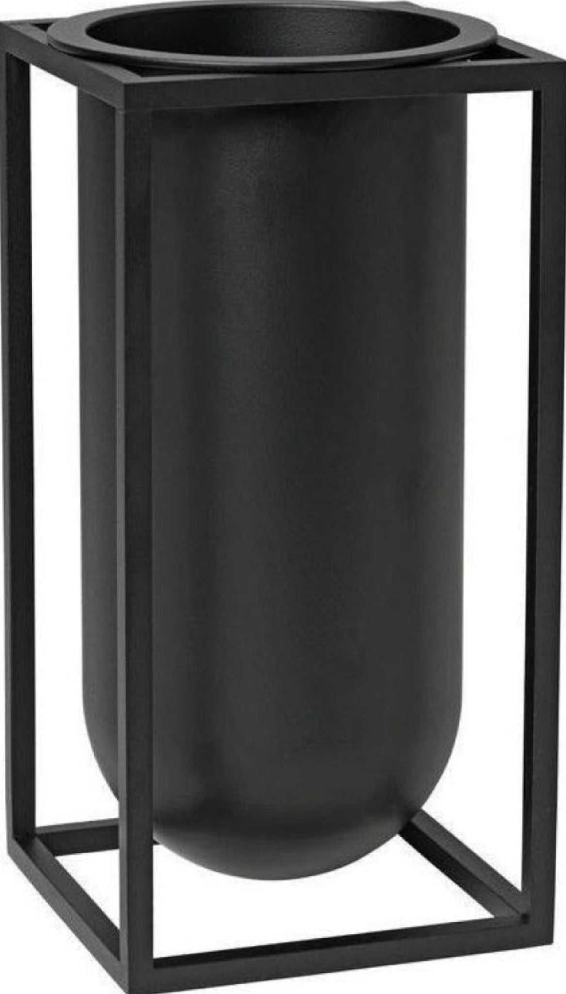 Audo Copenhagen Kubus Vase Lily Black