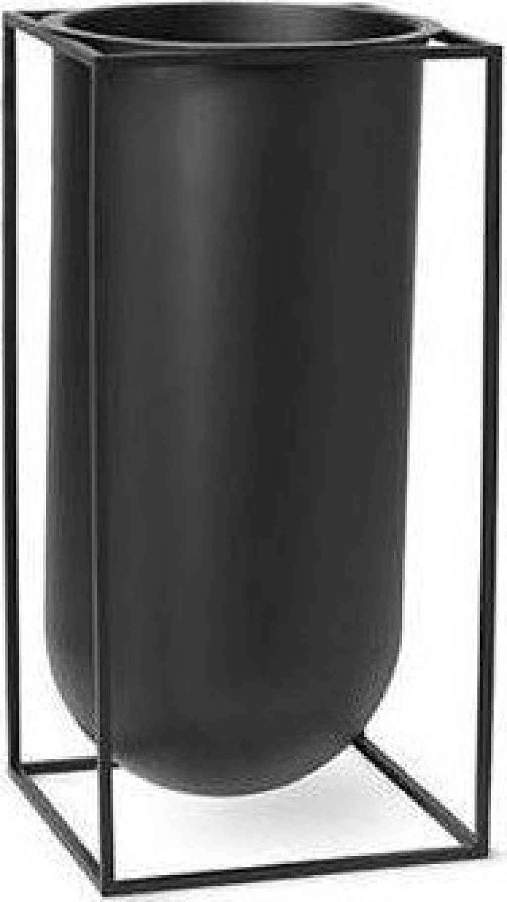 Audo Copenhagen Kubus Vase Nolia, Black