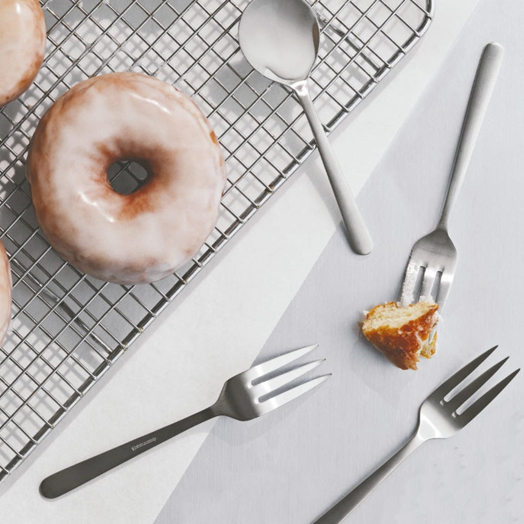 Kay Bojesen Cake Set, Matte Steel Stainless Steel