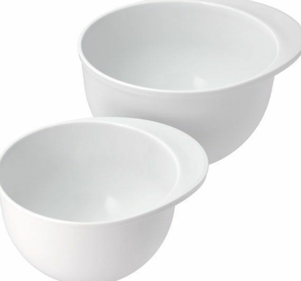 Blomsterbergs Mixing Bowl Set White, 2 pcs.
