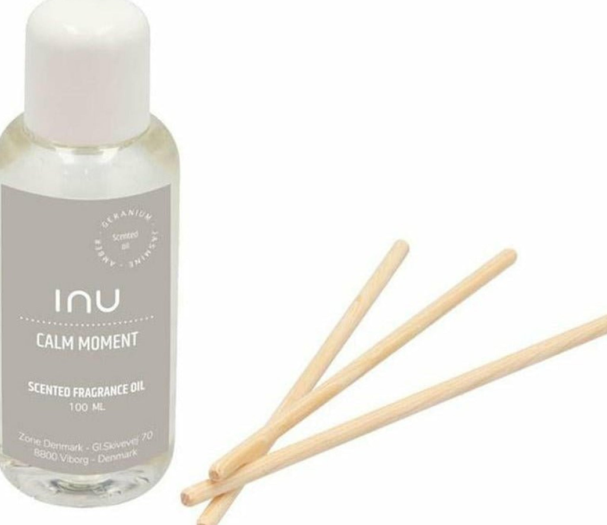 Zone Denmark Inu Fragrance Atomizer Refill + 5 Sticks Calm Moment, 0,1 L
