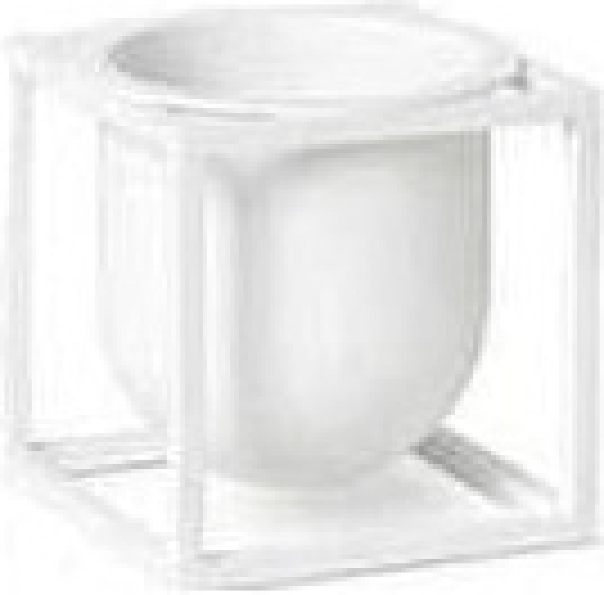 Audo Copenhagen Kubus flowerpot white, 10cm