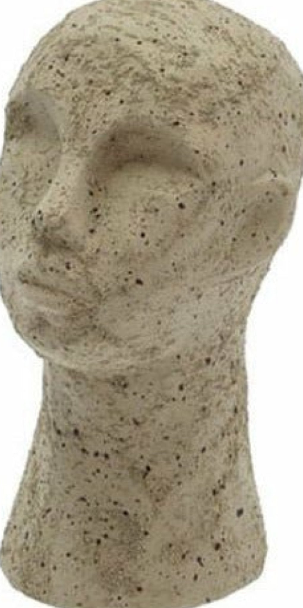 Villa Collection Figurine Head 8.5 X 8.5 X 15 Cm, Light Olive Green