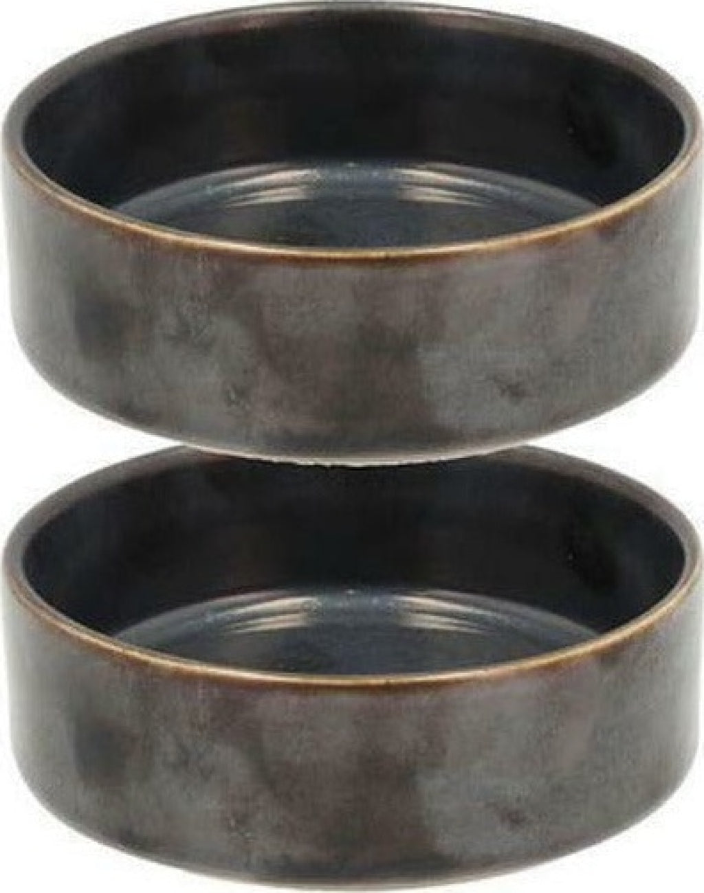 Villa Collection Bowl 125ml Set Of 2, Black Metallic