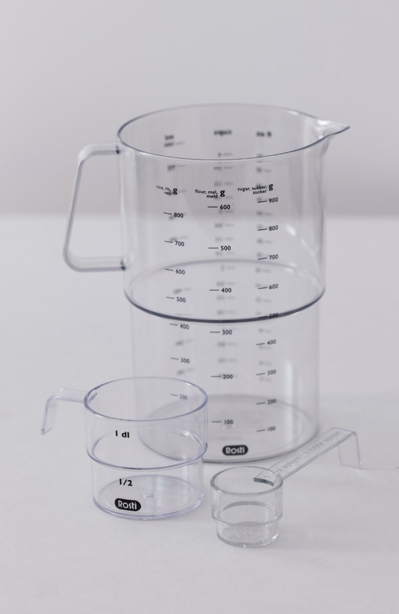 Rosti Mensura Deciliter Measuring Cup 100 Ml, Clear