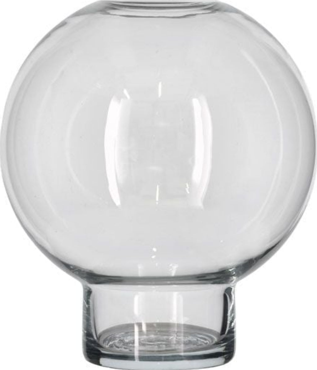 Villa Collection Cold Vase ø 21 Cm, Clear