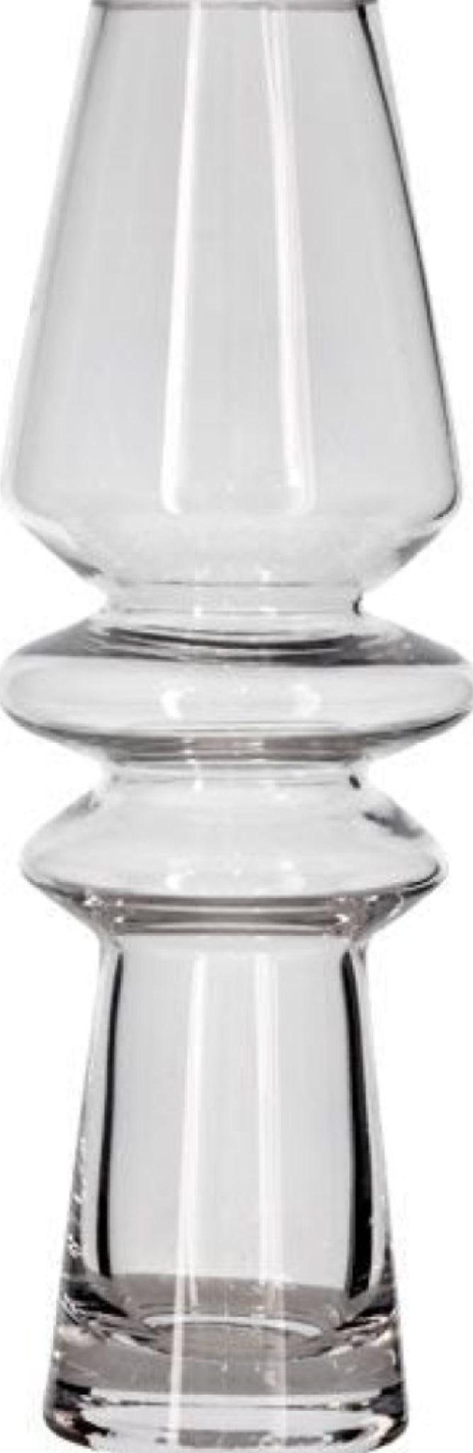 Villa Collection Trio Vase 25 Cm, Clear