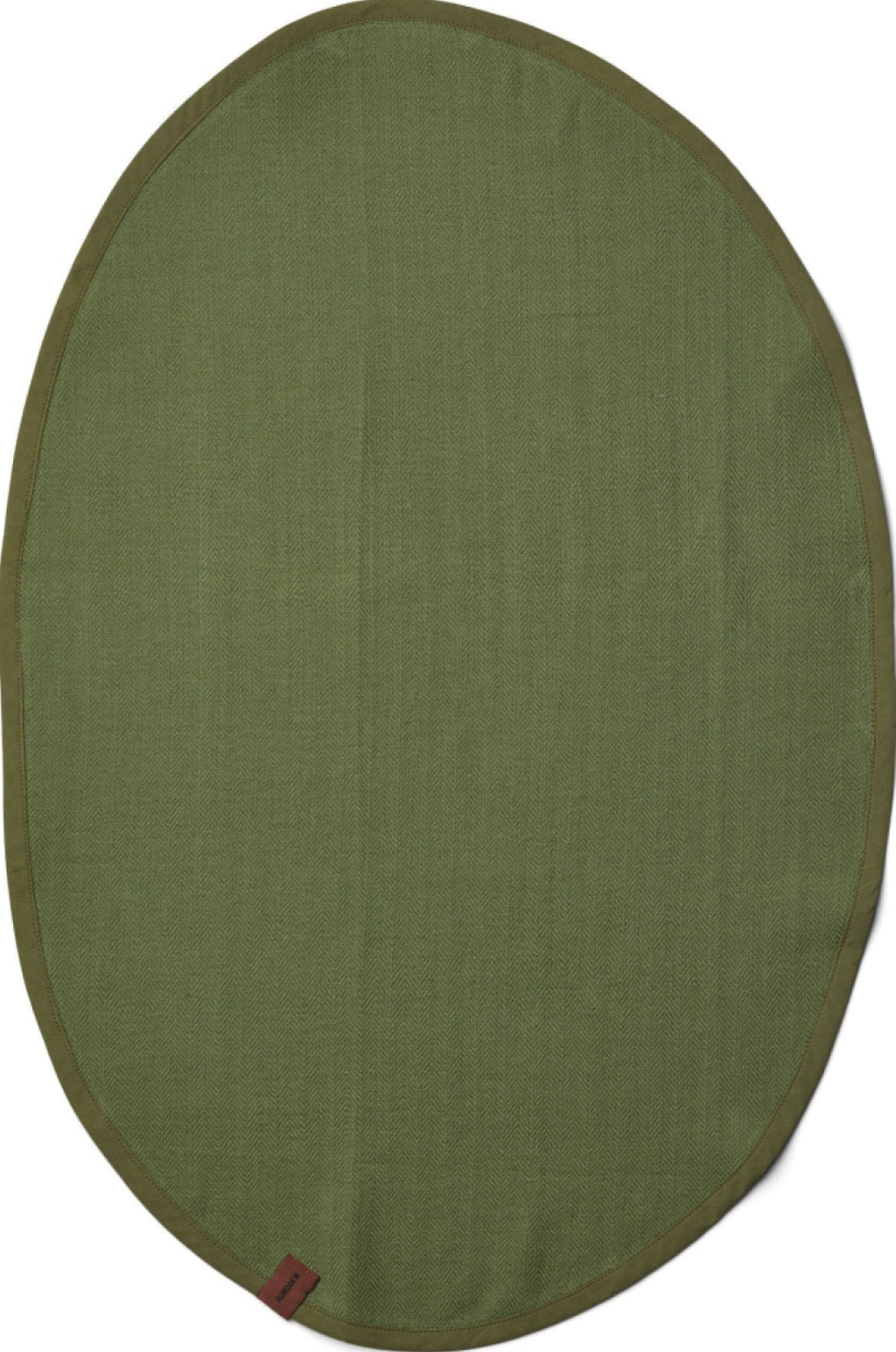 Humdakin Herring Bone Oval Spültuch, Fern