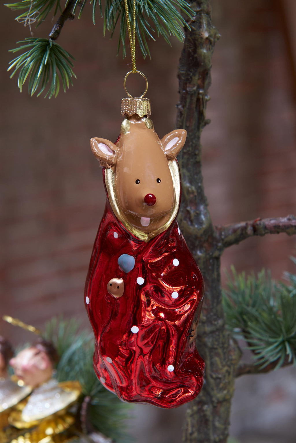 Medusa Copenhagen Baby Rudolf Christmas Tree Ball 12,7 Cm