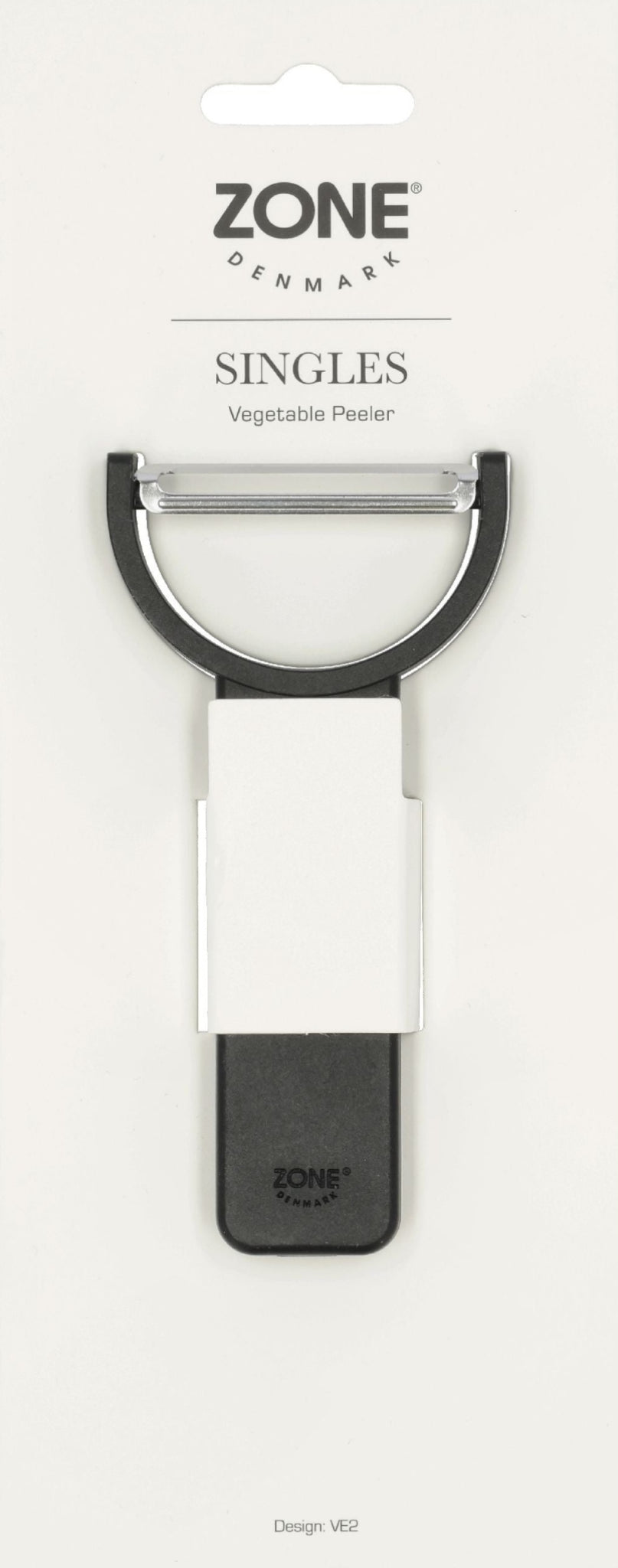 Zone Denmark Singles Vegetable Peeler 12x5,9 Cm, Black