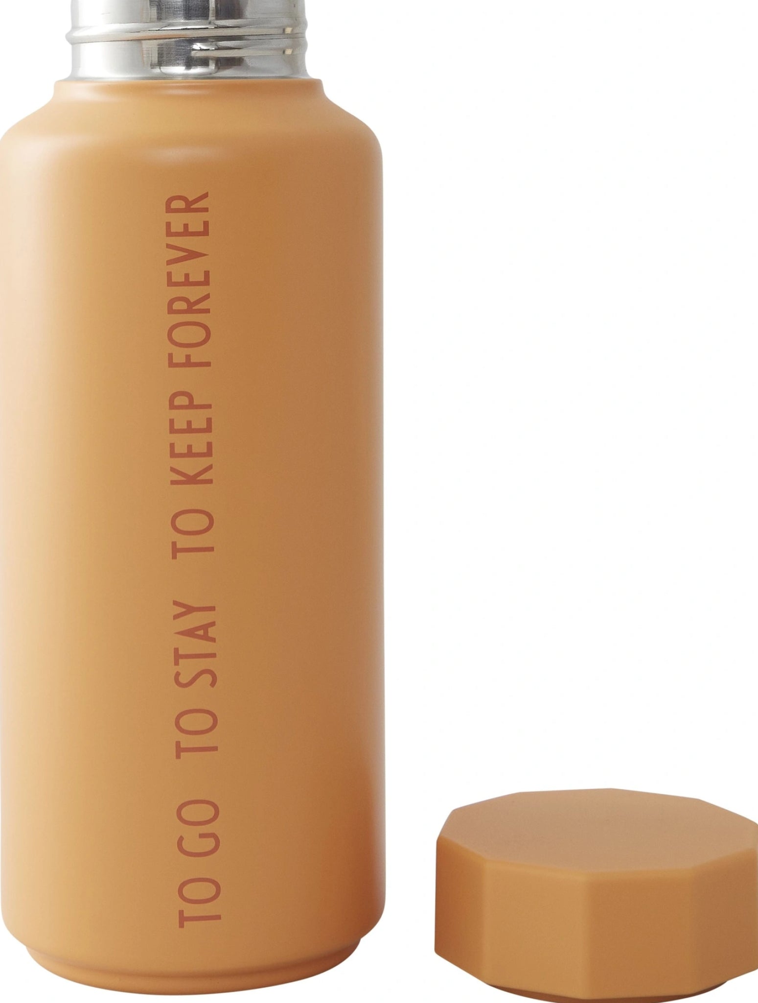 Design Letters Special Edition Thermo Bottle 500 ml, orange