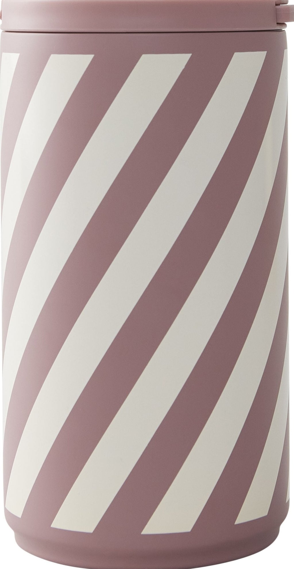Design Letters Kids Thermal MUG 350 ml Stripe Ash Rose 4037c, Ash Rose