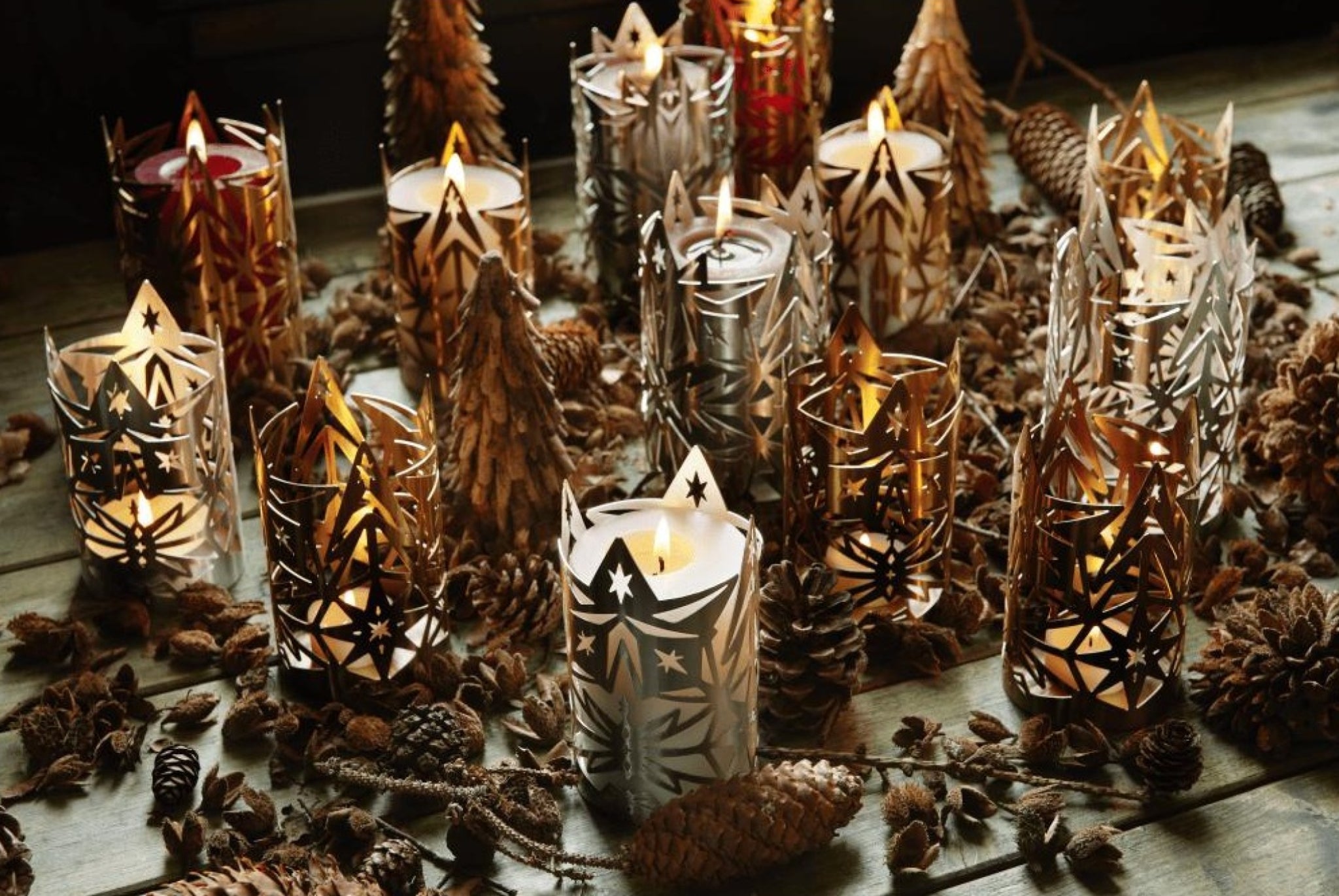 Rosendahl Karen Blixen Block Candle Holder Silver Plated