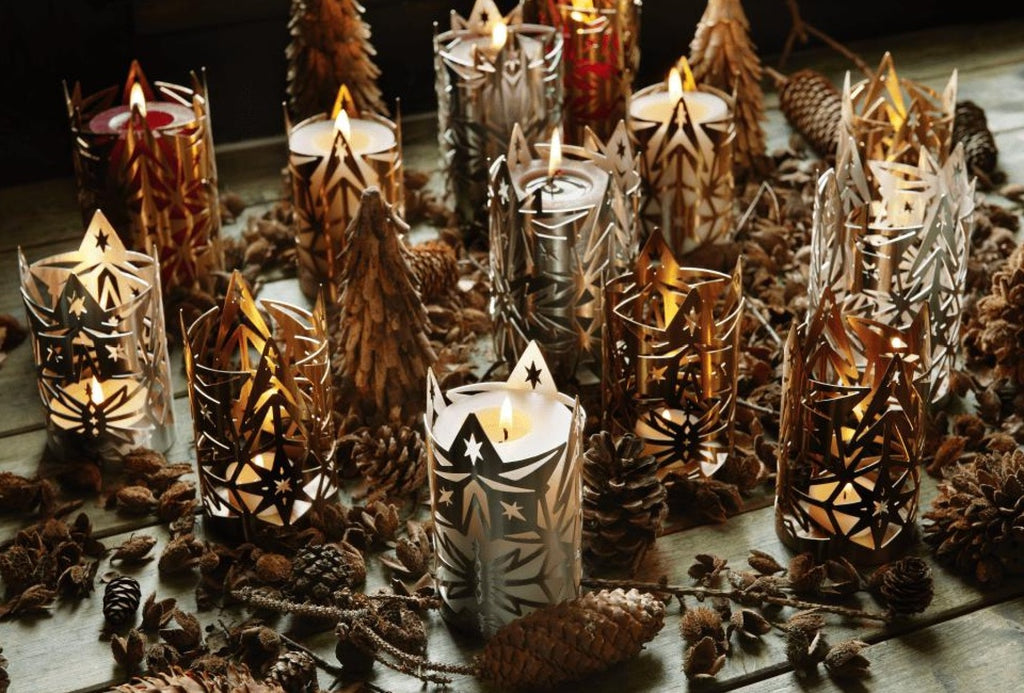 Rosendahl Karen Blixen Block Candle Holder Silver Plated