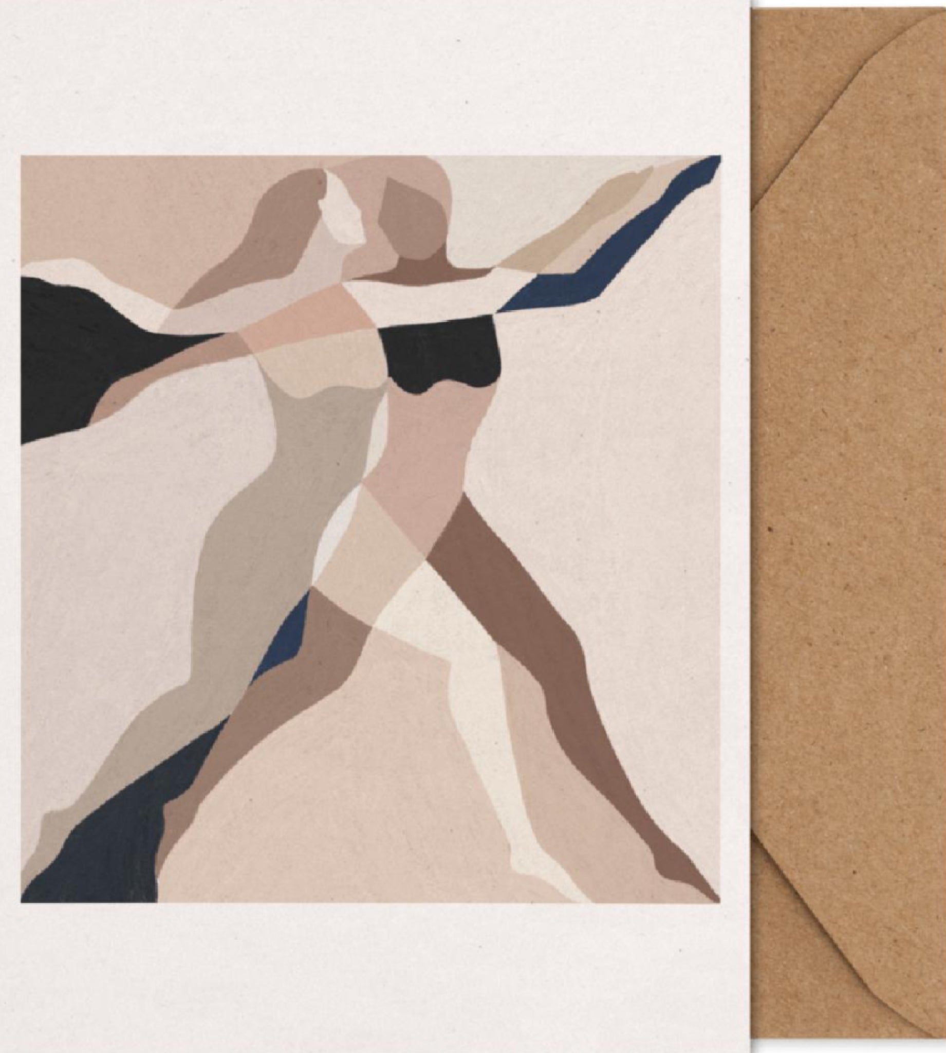 Paper Collective Two Dancers Art Card