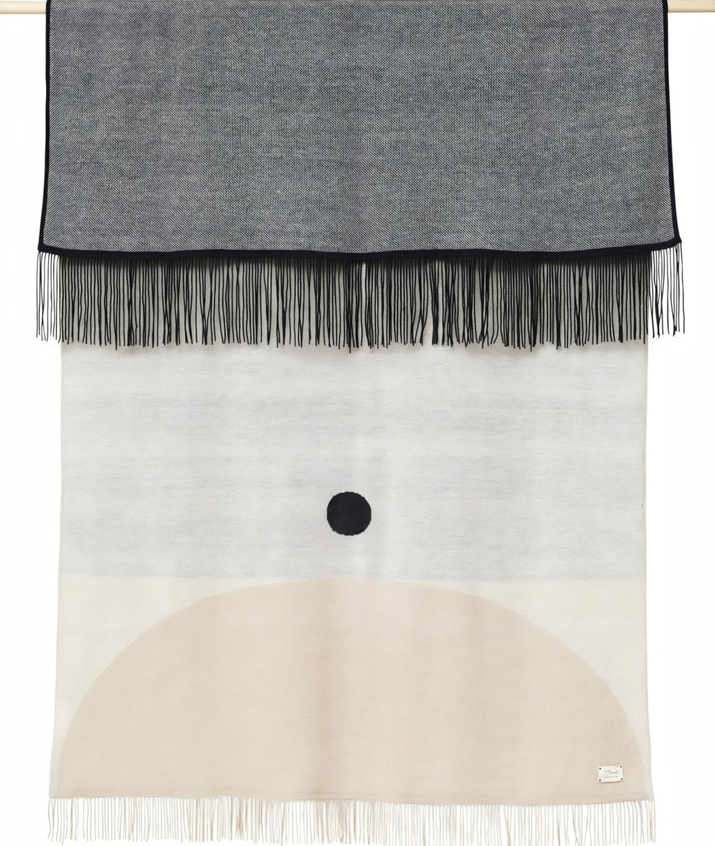 Form & Refine Aymara 130x190 Cm 100% Alpaca Plaid Nordic Cream Luxury