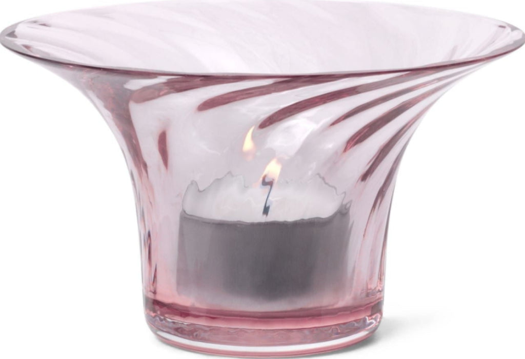 Rosendahl Filigree Optic Anniversary Tealight Holder ø11 Cm, Pink