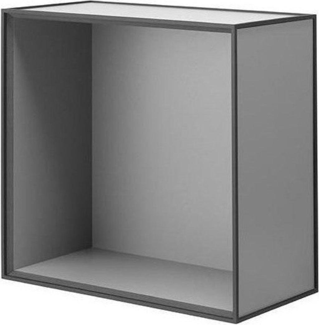 Audo Copenhagen Frame 42 shelf module, dark grey without door