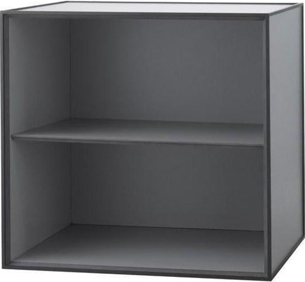 Audo Copenhagen Frame 49 shelf module, dark grey
