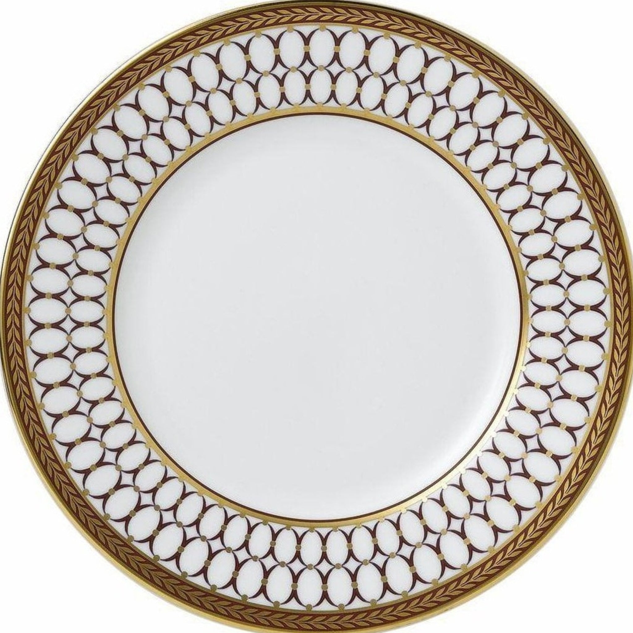 Wedgwood Renaissance Red Plate, 15 Cm